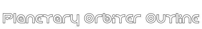 Planetary Orbiter Outline