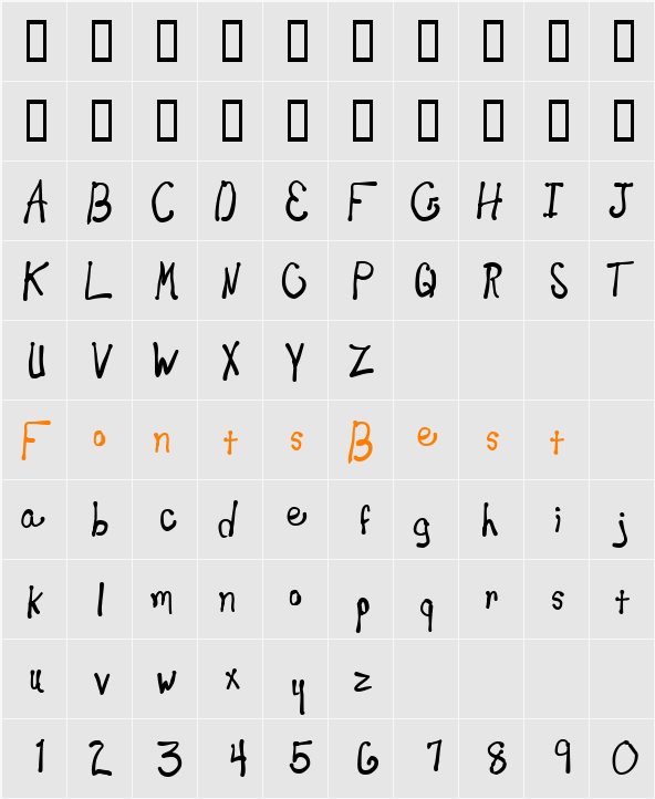 New Toy Character Map