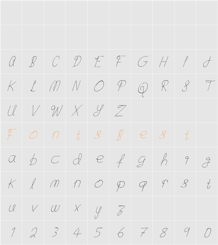 Flying Without Wings Character Map