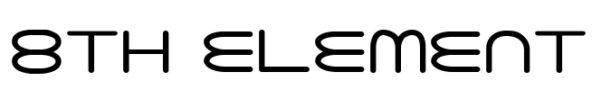 8th Element Font Image