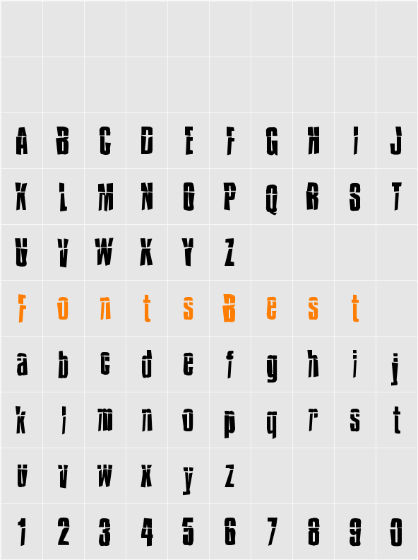 Impossible - Selfdestruct Character Map