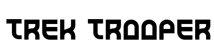 Trek Trooper Font Image
