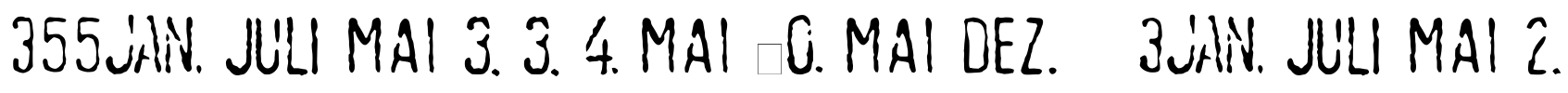 LTTagesstempel Mager Font Image
