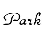 Park Font Image