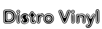 Distro Vinyl Font Image