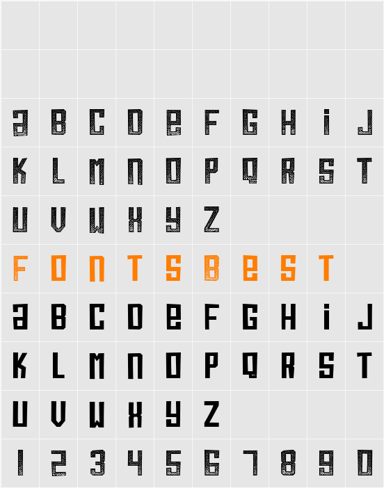 BooBooKitty Character Map