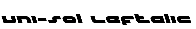 uni-sol Leftalic