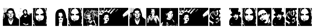 The Beautiful People Font Image