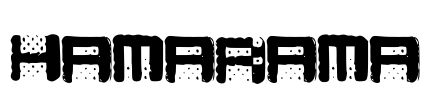 Hamarama Font Image