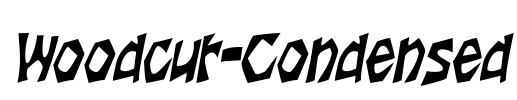Woodcut-Condensed