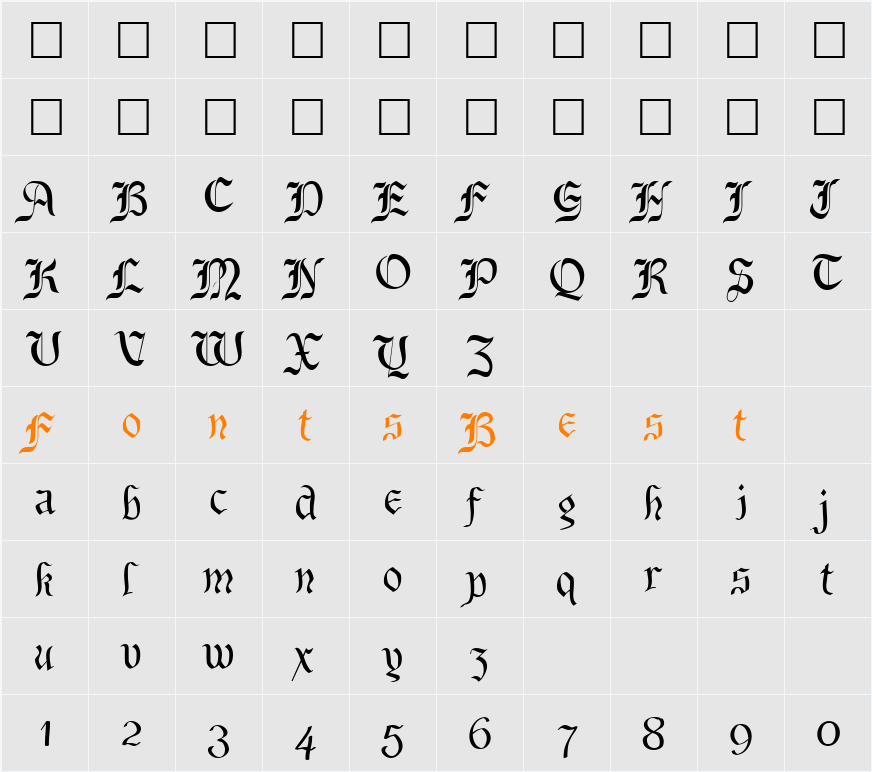 Halloween_BeneCryptine Character Map