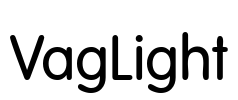 VagLight Font Image