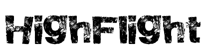 HighFlight Font Image