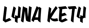 LYNA KETY Font Image