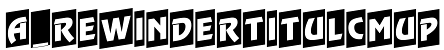 a_RewinderTitulCmUp Font Image