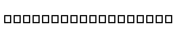 PWThaiMonospacedEG Font Image