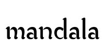 mandala Font Image