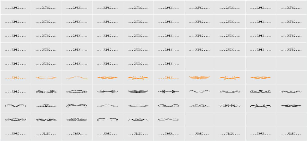 Sughayer Separates 15 Character Map