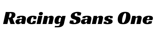Racing Sans One