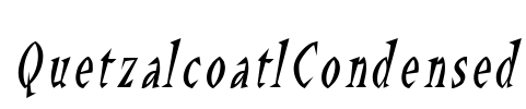 QuetzalcoatlCondensed