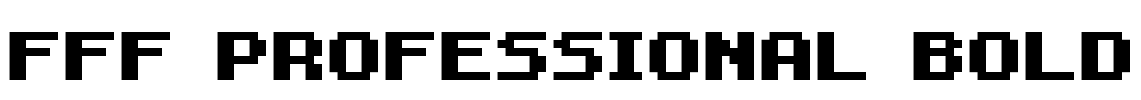 FFF Professional Bold Font Image