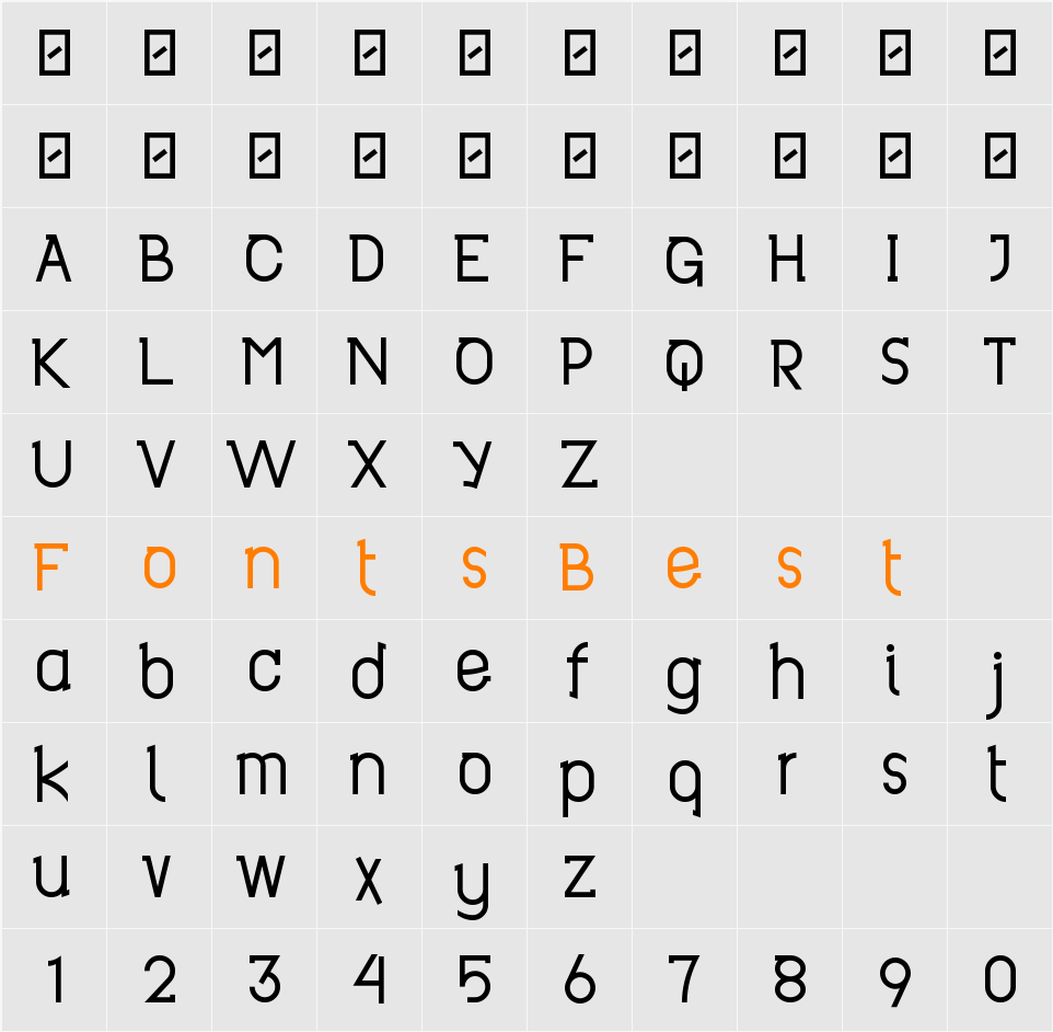 Revo™ Character Map
