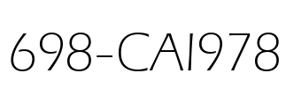 698-CAI978