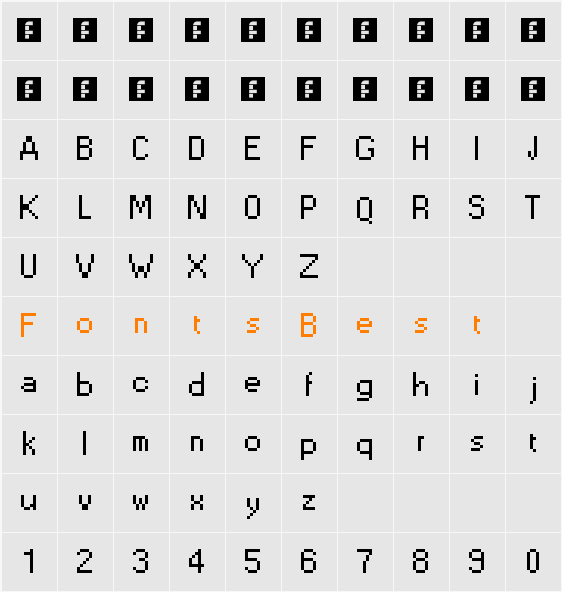 Sevastopol Interface Character Map