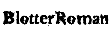 BlotterRoman