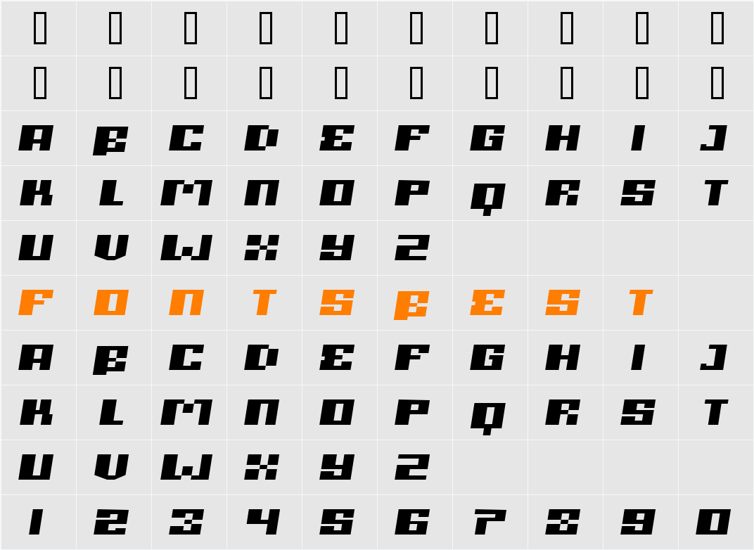 Treason Character Map