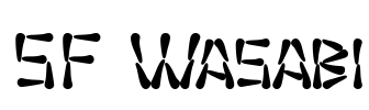 SF Wasabi Font Image