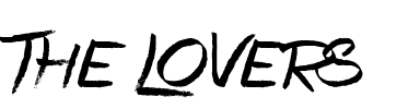 The Lovers  Font Image
