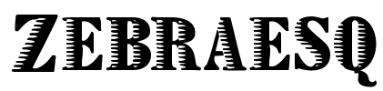 Zebraesq Font Image