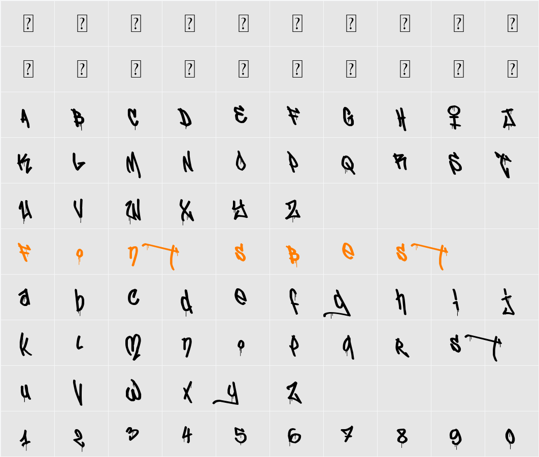 "eL&FoNt(ûrBAN CallIgRAPhy!" Character Map