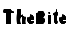 TheBite Font Image