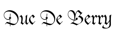 Duc De Berry