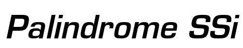 Palindrome SSi Font Image