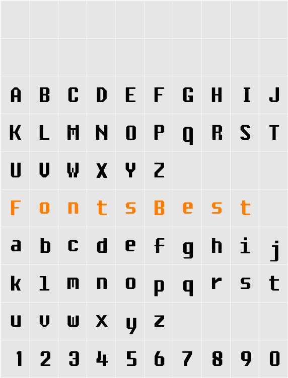 ascsys Character Map