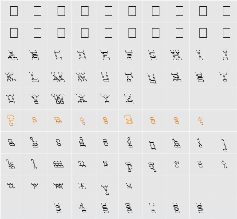 Wild West-Normal Hollow lefti Character Map
