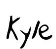 Kyle Font Image