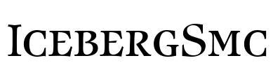 IcebergSmc Font Image