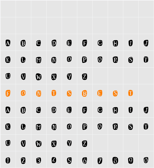 Gravity of Love Character Map