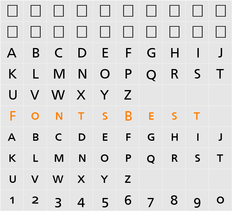 FrontPageSmc Character Map