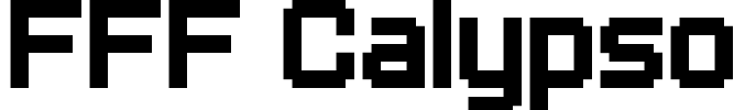 FFF Calypso Font Image