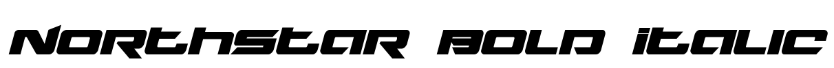 Northstar Bold Italic