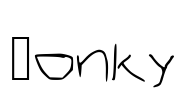 Wonky Font Image