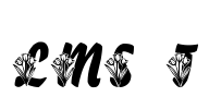LMS Tulips Font Image