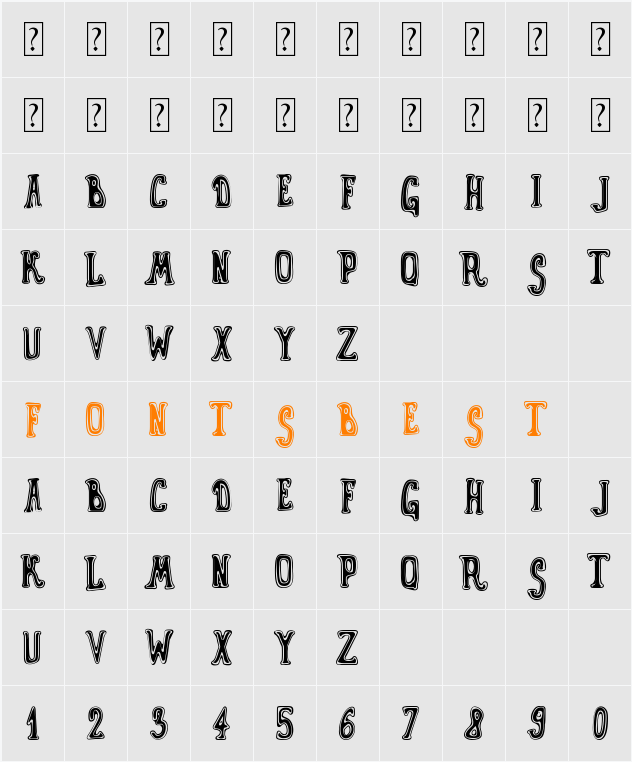Gyn Toons Character Map