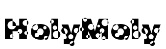 HolyMoly Font Image
