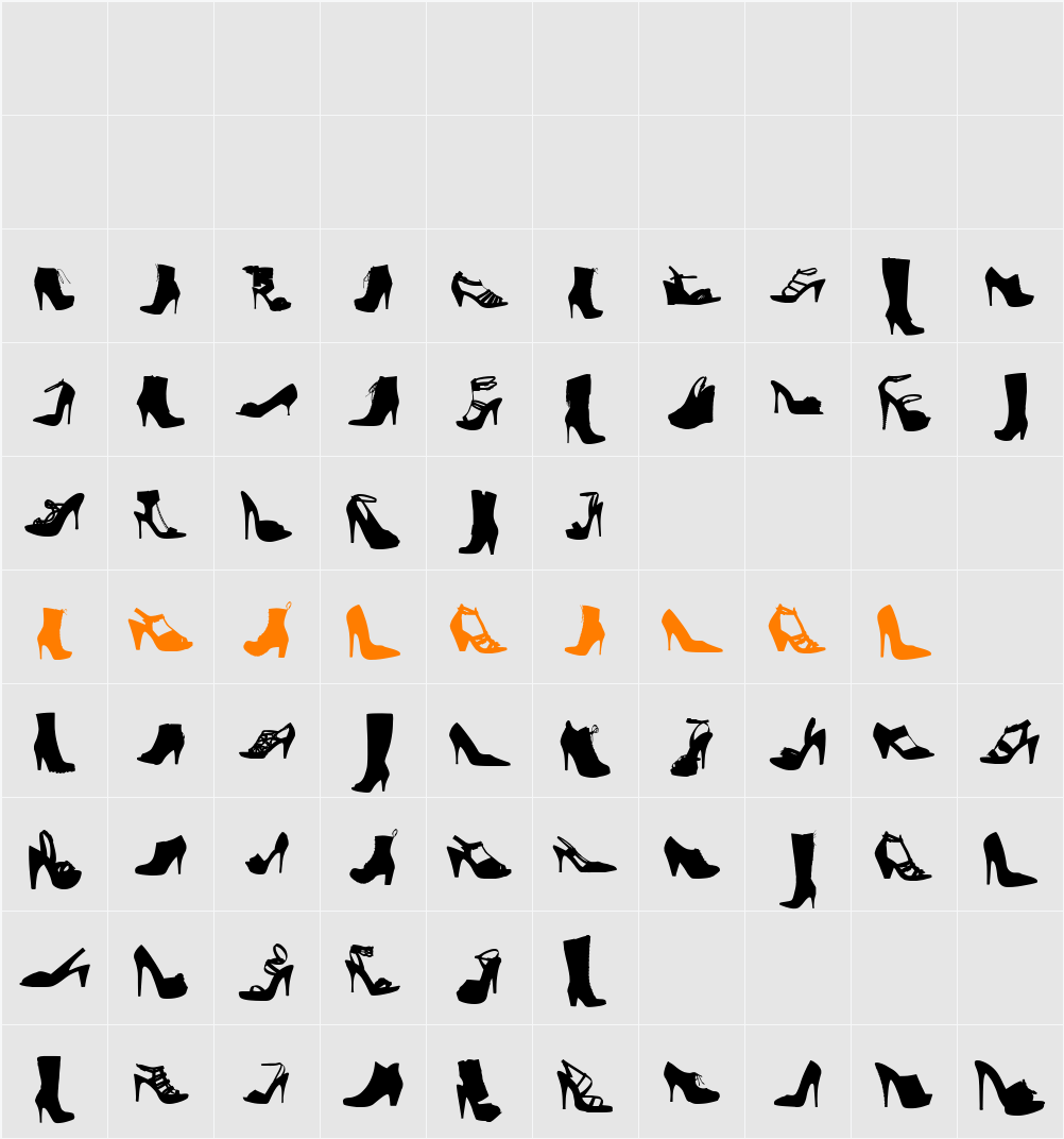 WC Fetishist Bta Character Map